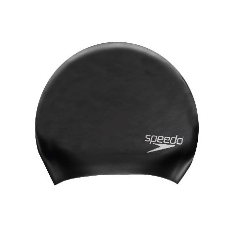 Шапочка для плавания SPEEDO Long Hair Cap, Цвет Черный