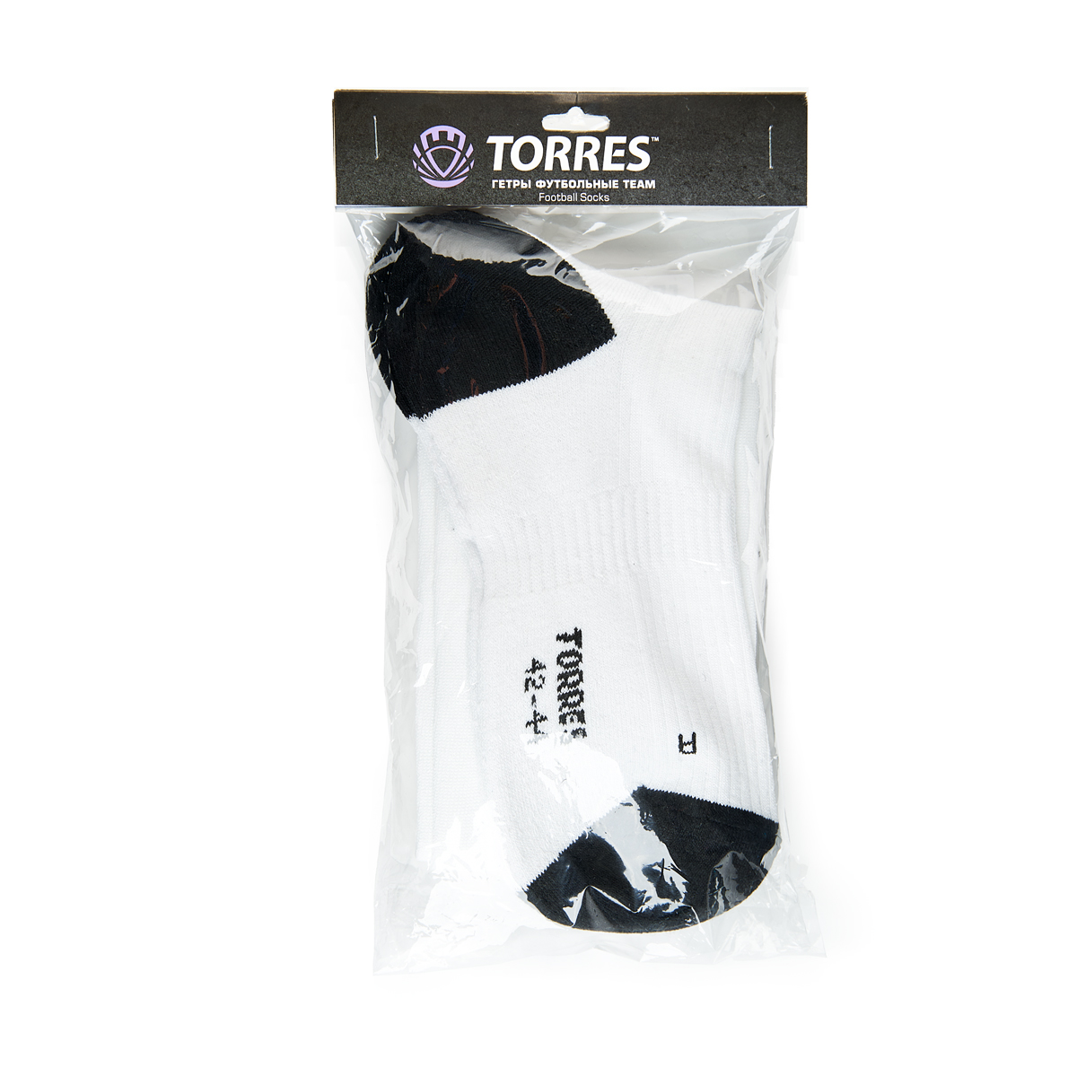 Гетры футбольные TORRES Sport Team, Размер 25-27, Цвет Белый