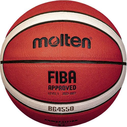 Мяч баскетбольный Molten B6G4550X, FIBA Approved, Размер 6