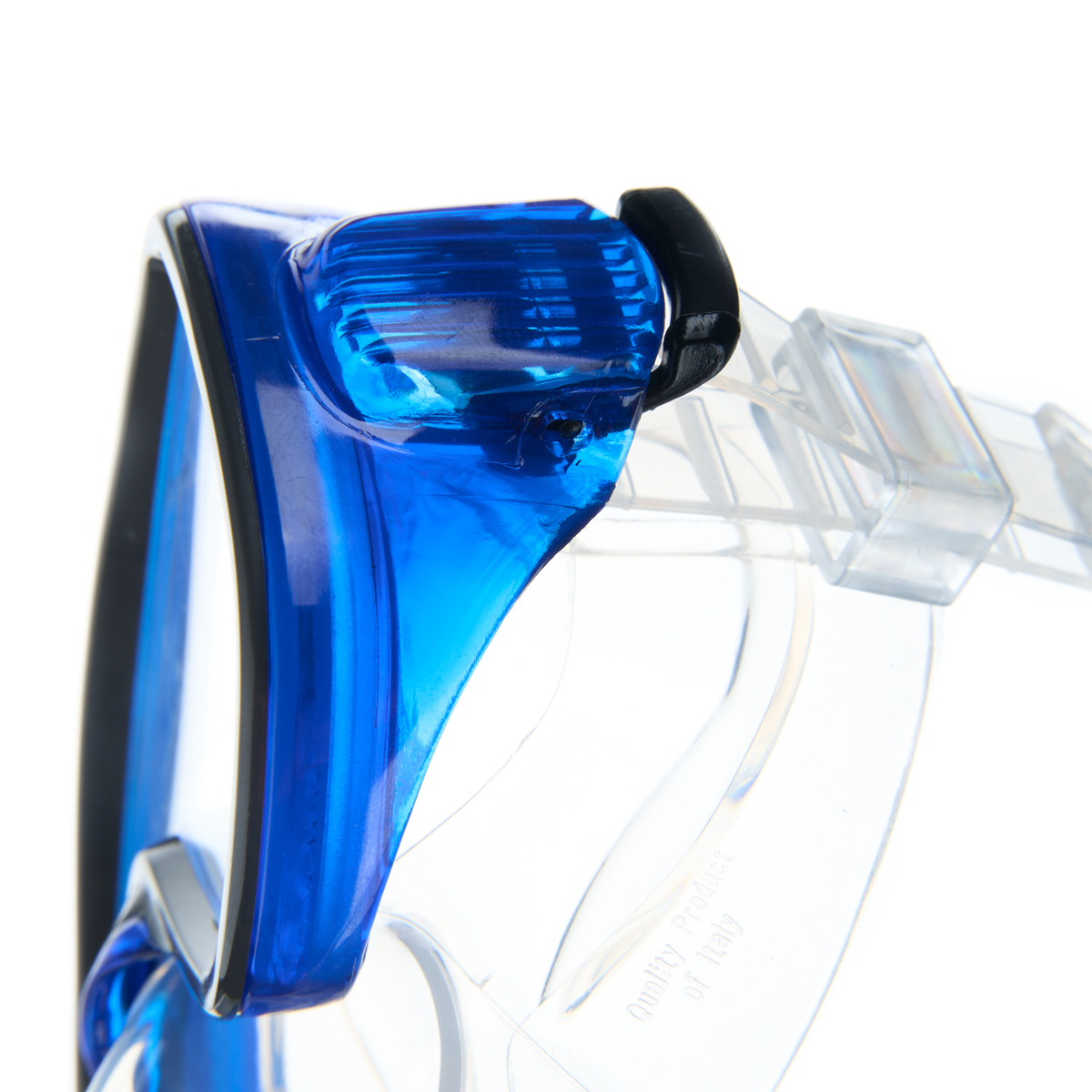 Маска для плавания SALVAS Geo Jr Mask, размер детский, Размер junior, Цвет Синий