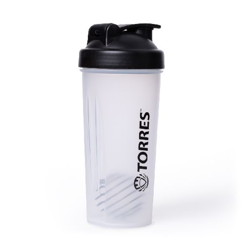 Шейкер спортивный TORRES, 600 мл, Цвет Прозрачный