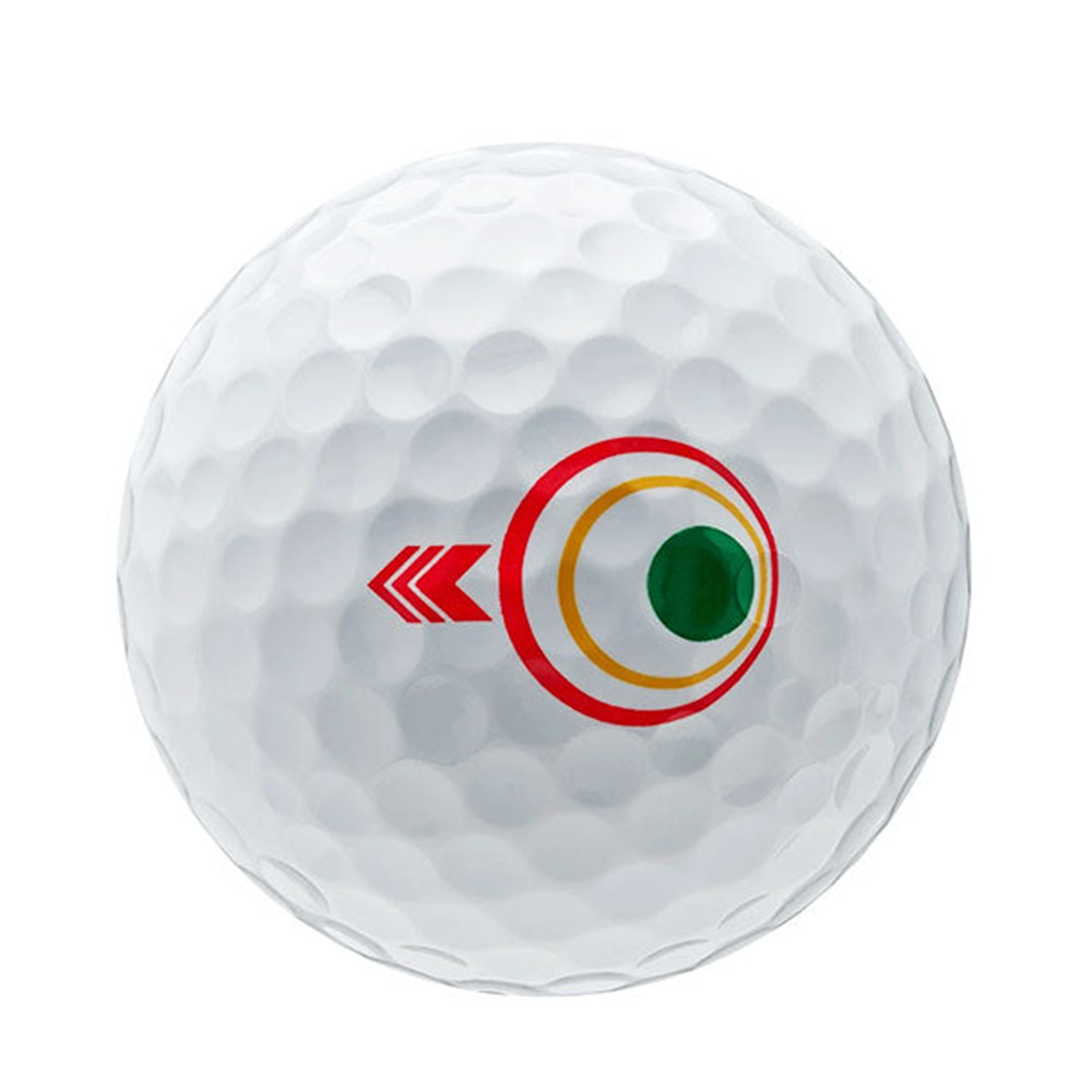 Мяч для гольфа Bridgestone 25 e12 Straight White, Цвет Белый