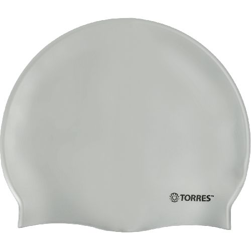 Шапочка для плавания TORRES No Wrinkle, Цвет Серебристый