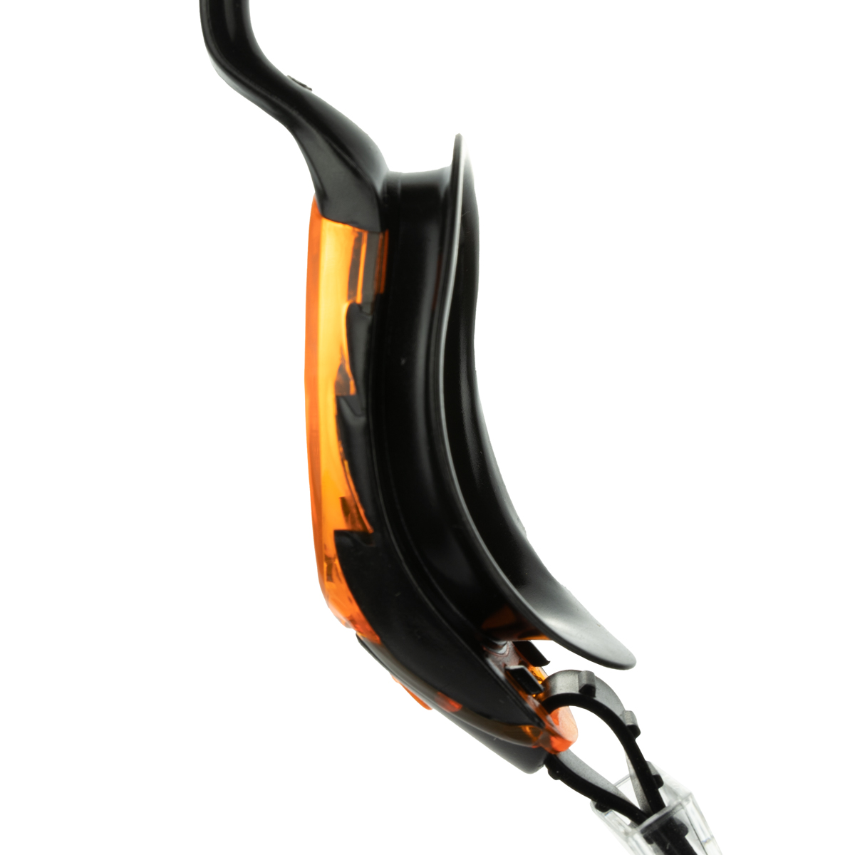 Очки для плавания TORRES Junior детские, Цвет очков/линз Черный/Оранжевый