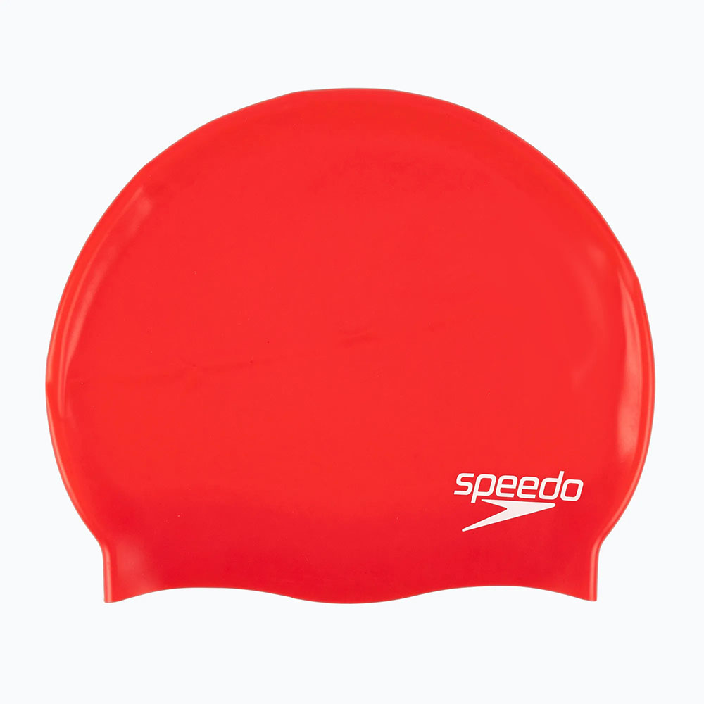 Шапочка для плавания SPEEDO Plain Flat Silicone Cap Junior, детская, 4 цвета в ассортименте, Цвет Мультиколор