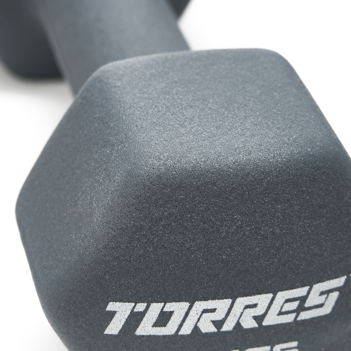 Гантель металлическая TORRES в неопреновой оболочке, Вес 3 кг