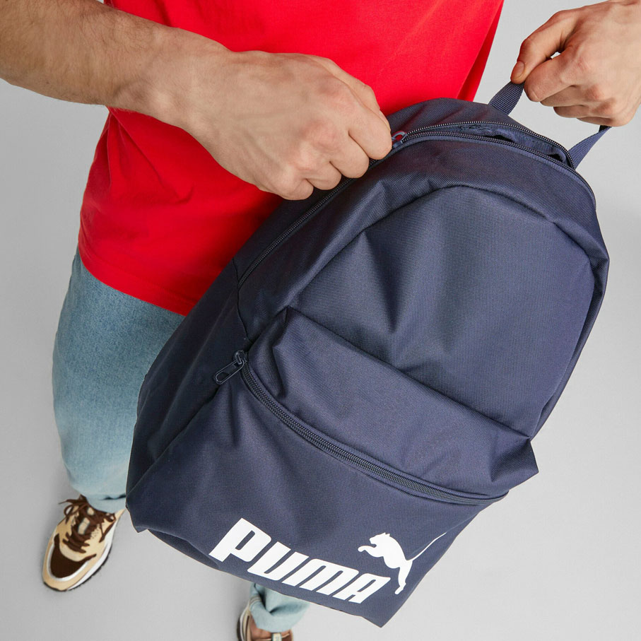 Рюкзак PUMA Phase Backpack, 41x28x14см, Цвет Темно-синий