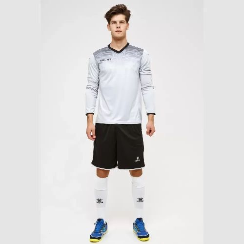 Форма футбольная вратарская KELME, Размер 3xl, Цвет Бело-серый