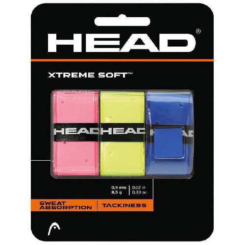 Овергрип HEAD Xtreme Soft 285104-MX, мультиколор, Цвет Мультиколор