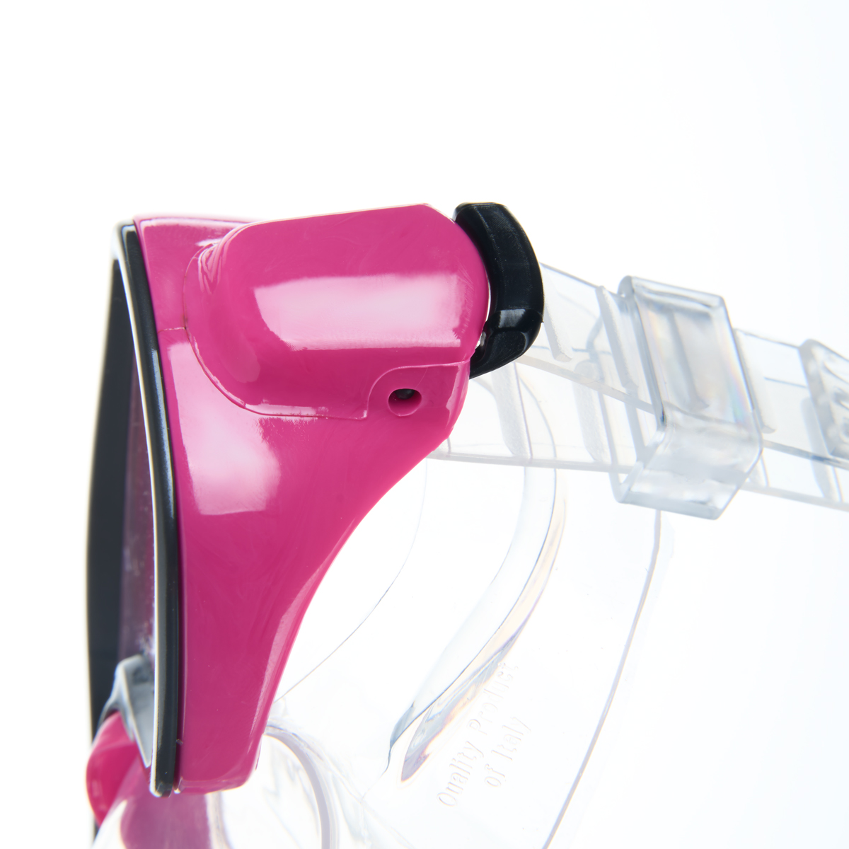 Маска для плавания SALVAS Geo Jr Mask, размер детский, Размер junior, Цвет Розовый