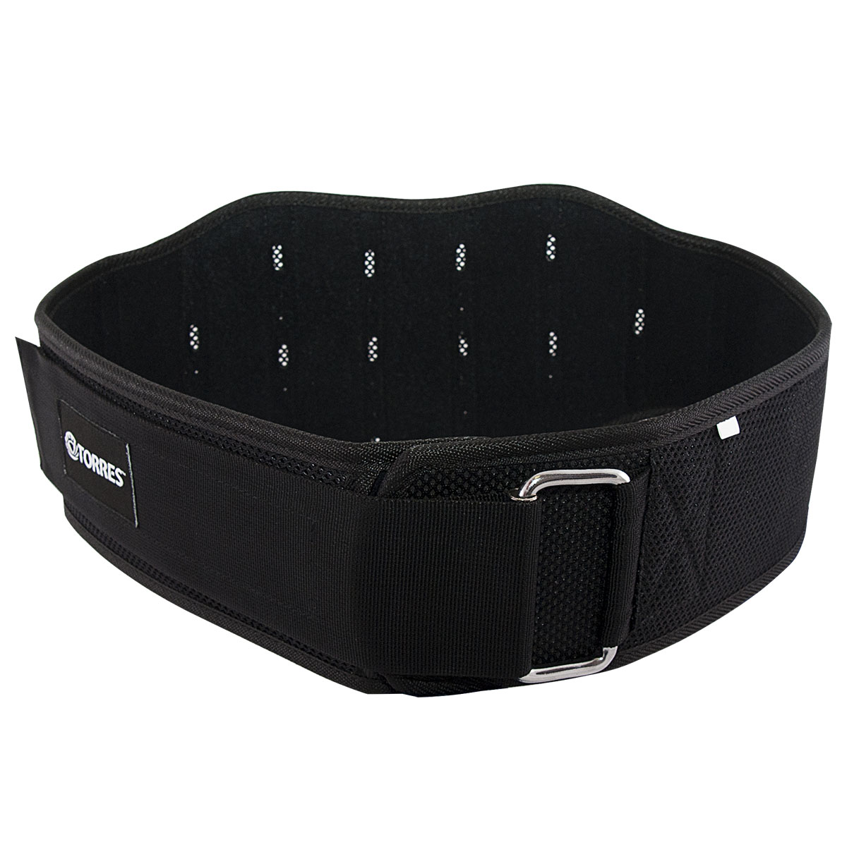 Пояс тяжелоатлетический TORRES, неопрен, полиэстер, Размер l