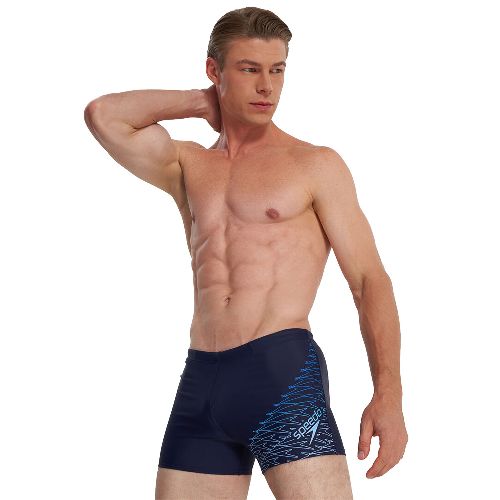 Плавки SPEEDO Eco Medley Logo Swim boxer, Размер р.28, Цвет Темно-синий