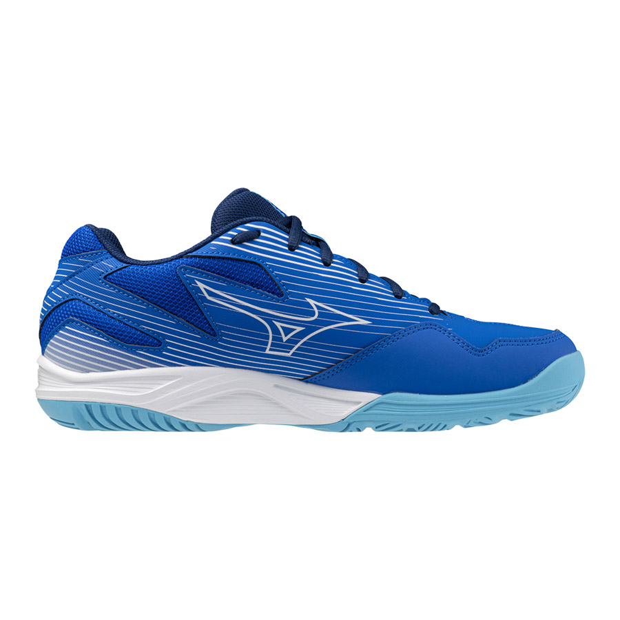 Кроссовки волейбольные MIZUNO Cyclone Speed 4, мужские, Размер 43.5, Цвет Синий