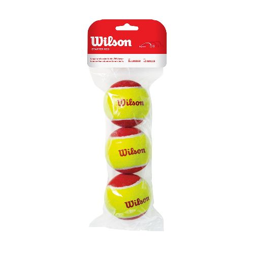 Мяч теннисный детский Wilson Starter Red WRT137001