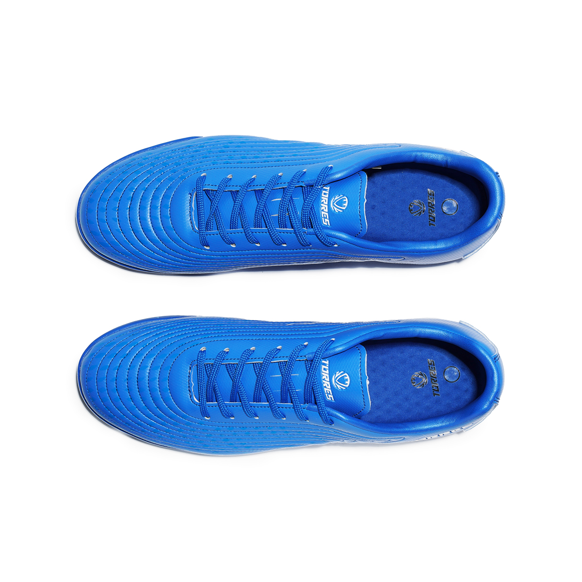 Бутсы зальные TORRES FLEX-J, Размер 34, Цвет Синий/Белый