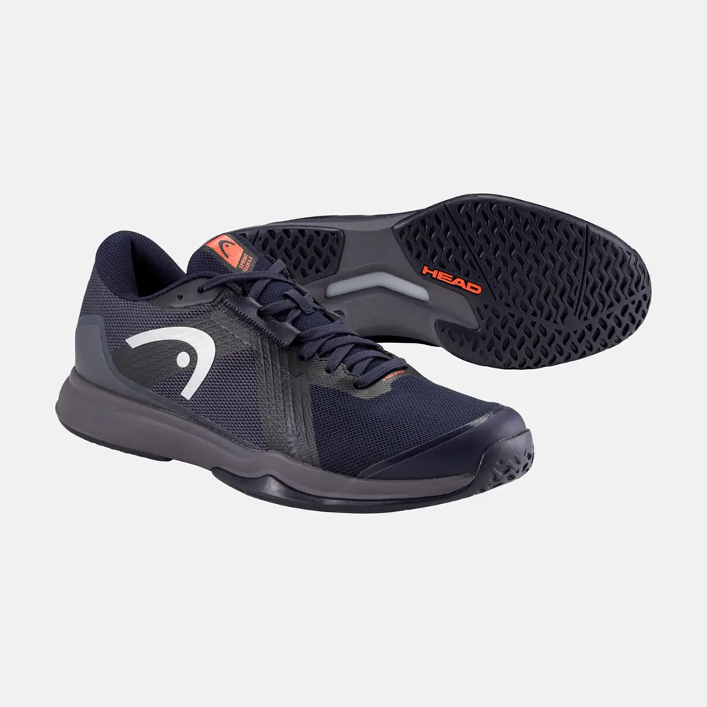 Кроссовки теннисные HEAD Sprint Team 4.0 Men, мужские, Размер 45, Цвет Темно-синий