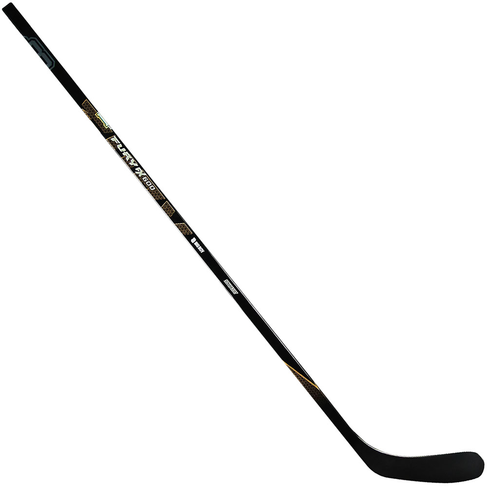Клюшка хоккейная BIG BOY FURY FX 600 50 JR Grip Stick F92, детская, Хват Правый