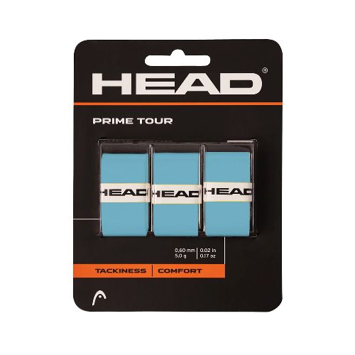 Овергрип HEAD Prime Tour, в упаковке 3 шт., Цвет Синий