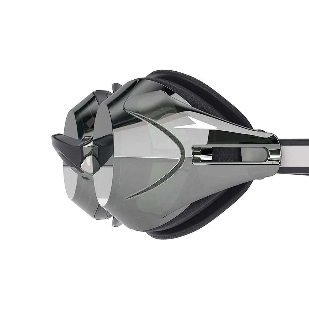 Очки для плавания SPEEDO Vanquisher 3.0 Mirrored, Цвет очков/линз Черный/Зеркальный