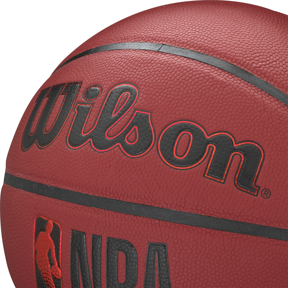 Мяч баскетбольный Wilson NBA Forge Crimson BSKT WTB8201XB06, Размер 6
