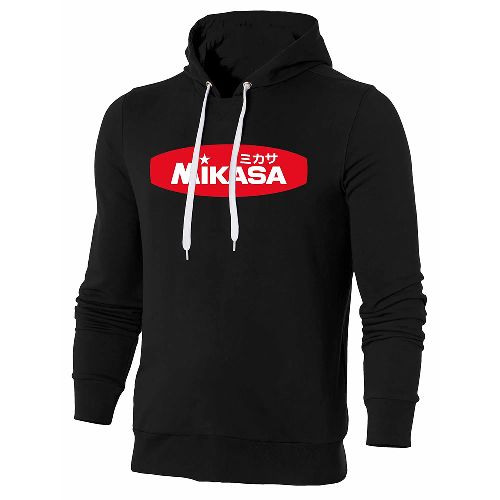 Толстовка MIKASA с капюшоном, мужская, Размер s, Цвет Черный