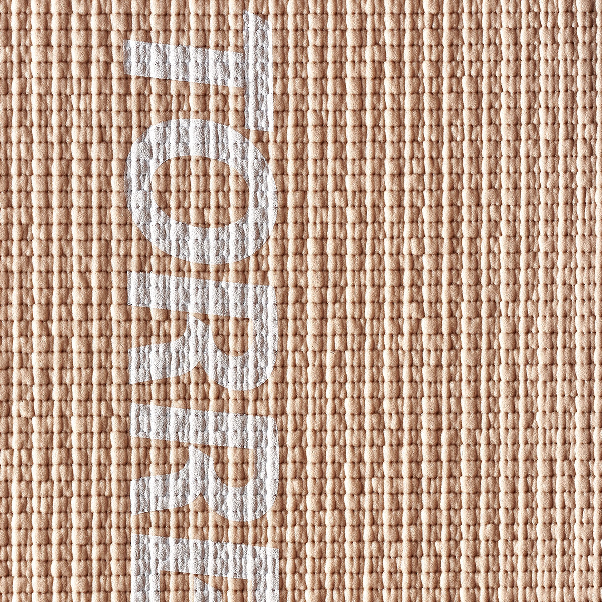 Коврик для йоги TORRES Relax 4, ПВХ 4 мм, Цвет Пудровый