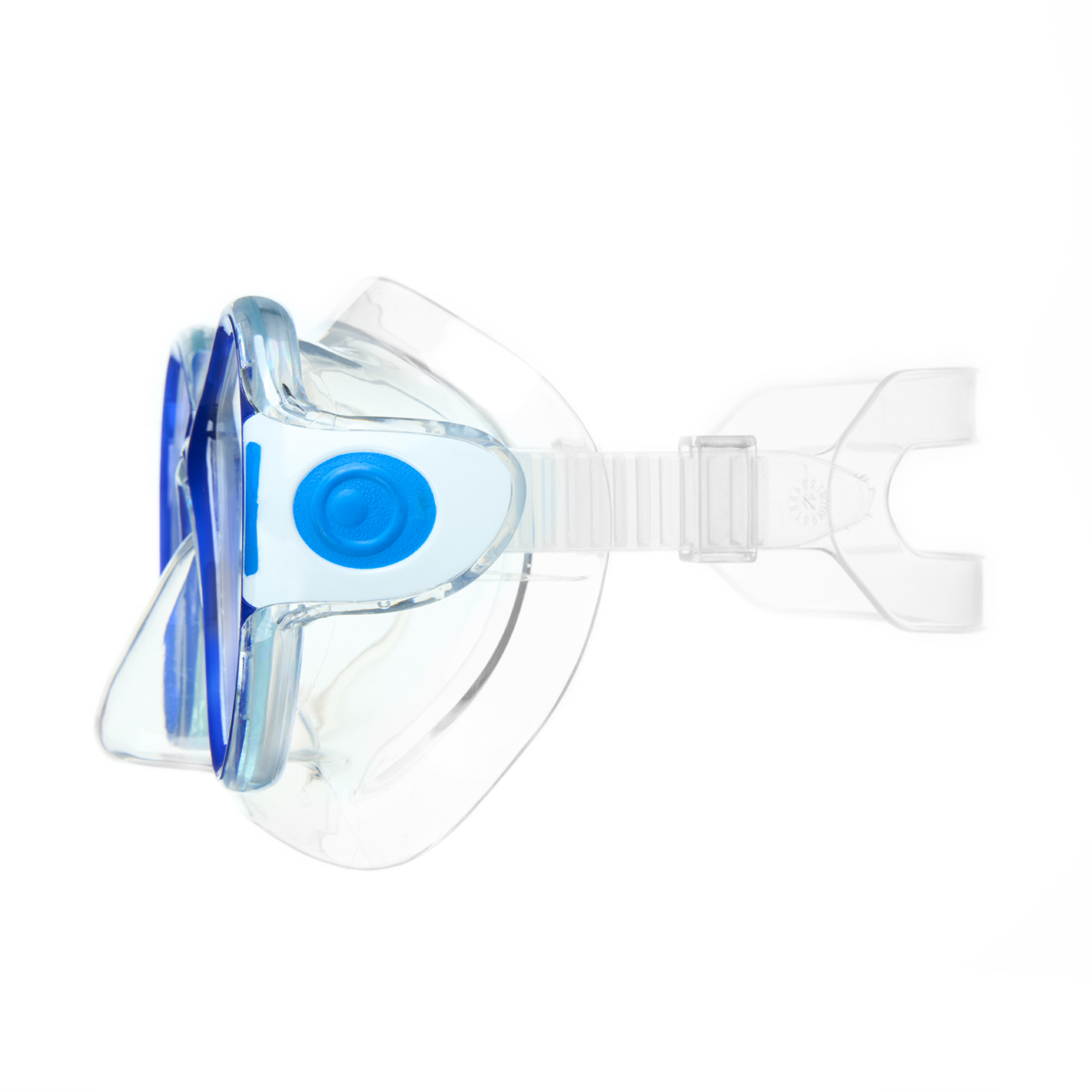 Маска для плавания SALVAS Kool Mask, профессиональная, размер взрослый, Цвет Синий