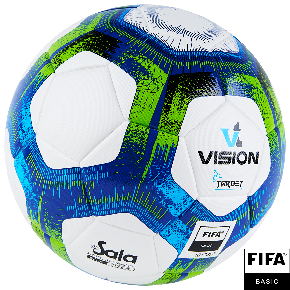 Мяч футзальный VISION Target, FIFA Basic, размер 4