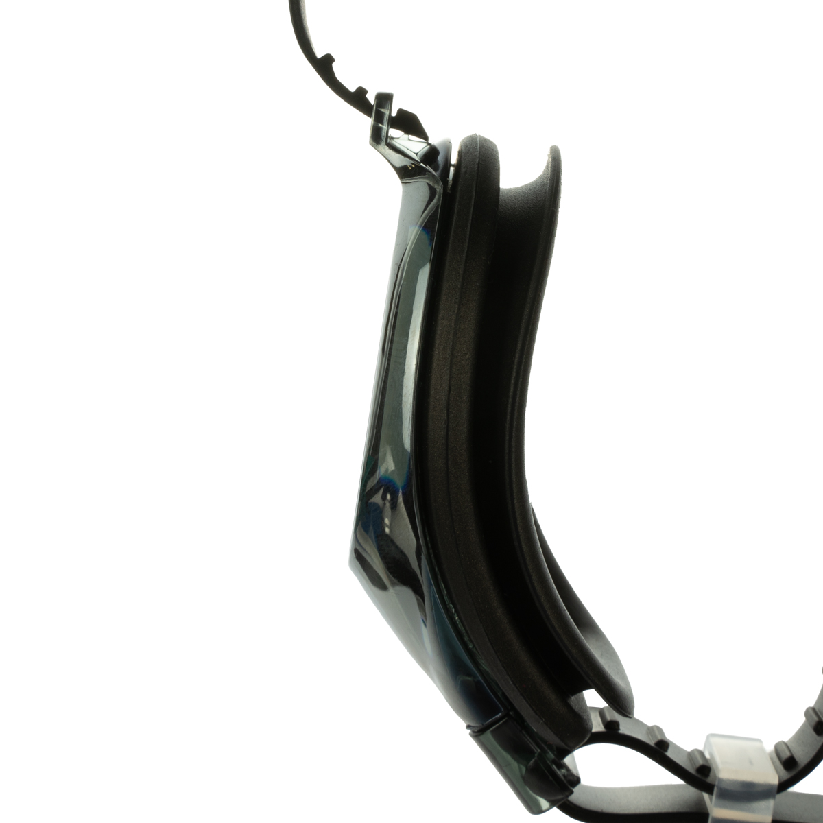 Очки для плавания TORRES Fitness, Цвет очков/линз Черный/Зеркальный