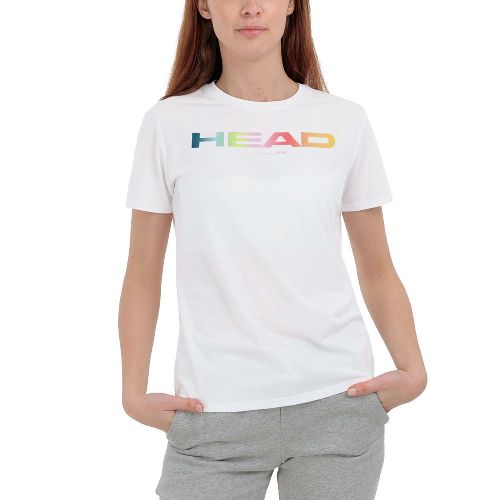 Футболка женская HEAD Rainbow T-Shirt W, Размер l