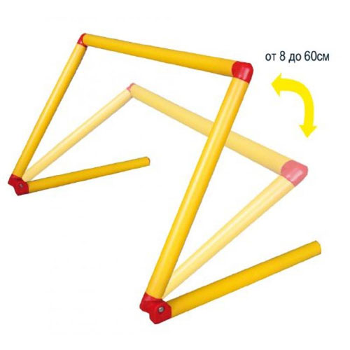 Барьер для тренировок, высота 8-60 см, ширина 80 см