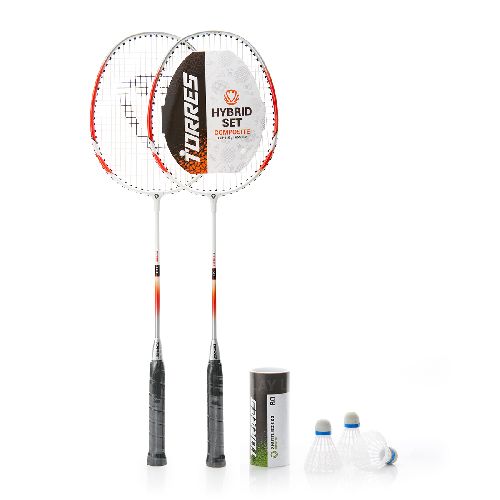 Набор для бадминтона TORRES Hybrid Set, 2 ракетки и 3 волана