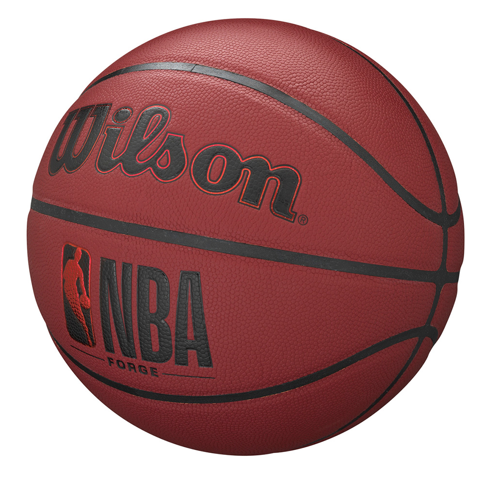 Мяч баскетбольный Wilson NBA Forge Crimson BSKT WTB8201XB06, Размер 6