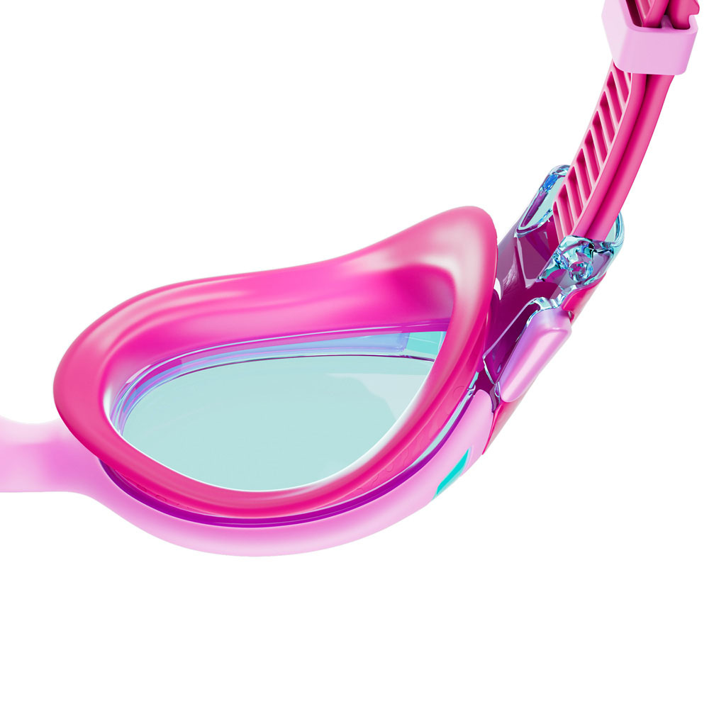 Очки для плавания детские SPEEDO Biofuse 2.0 Jr, Цвет очков/линз Белый/Голубой