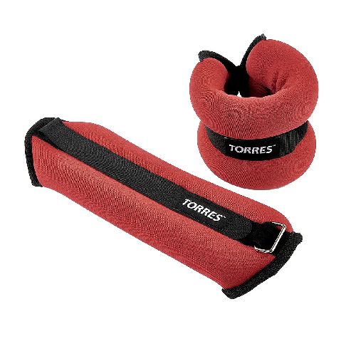 Утяжелители универсальные TORRES, 2 шт, Вес 2 кг