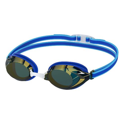 Очки для плавания детские SPEEDO Vanquisher 3.0 Mirror Jr, World Aquatics Approved, Цвет очков/линз Синий/Зеркальный