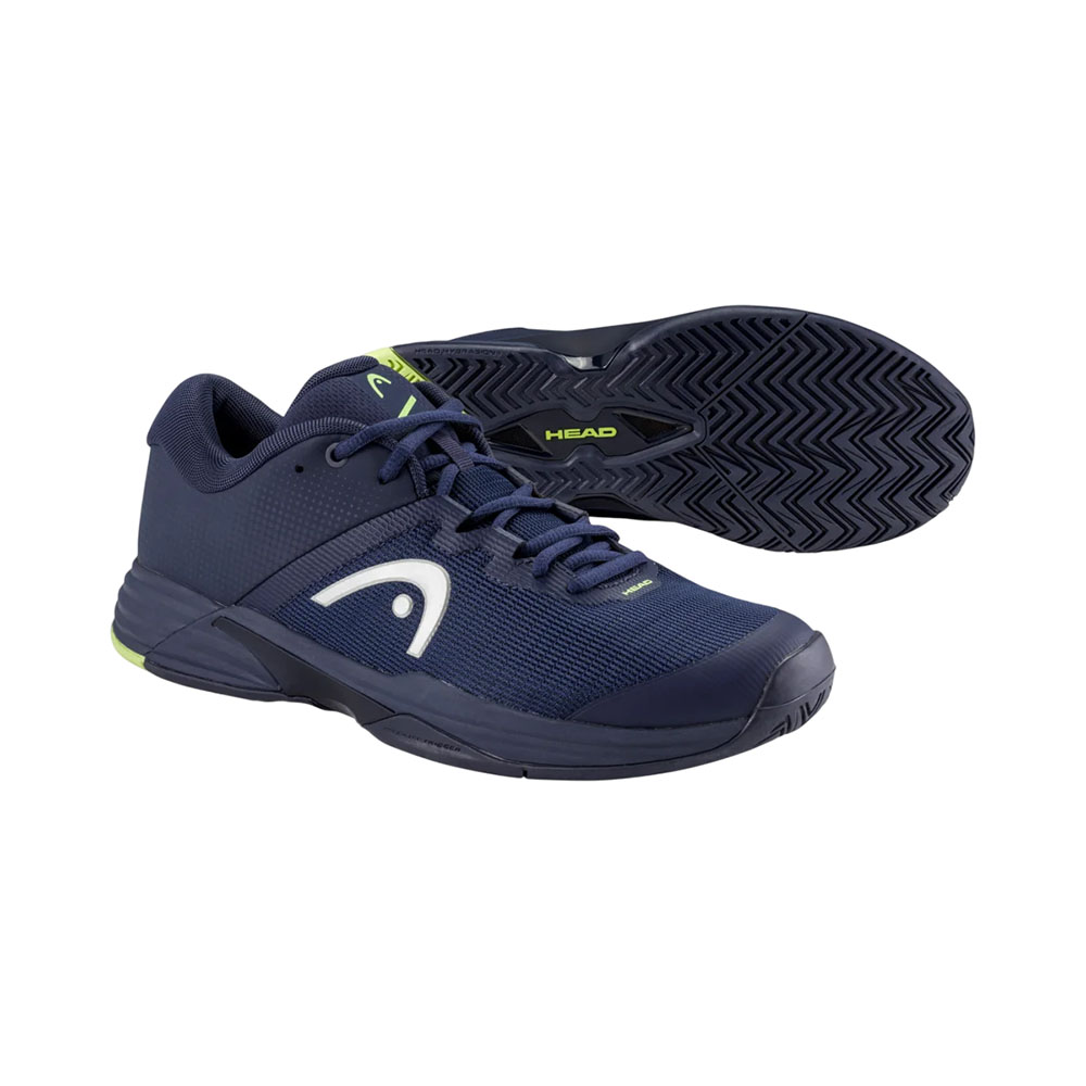 Кроссовки теннисные HEAD Revolt Evo 2.0 Men, мужские, Размер 41, Цвет Темно-синий