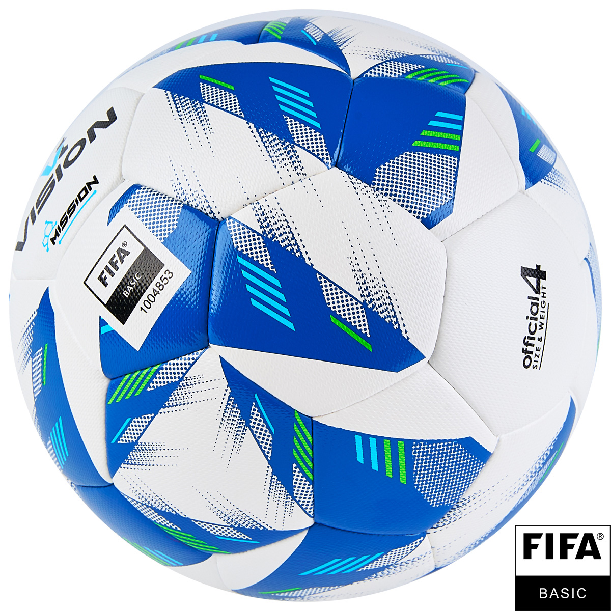 Мяч футбольный VISION Mission, FIFA Basic, Размер 4