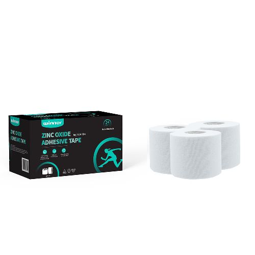 Тейп жесткий спортивный WINNER оксид цинка 5см*10м, 24 шт