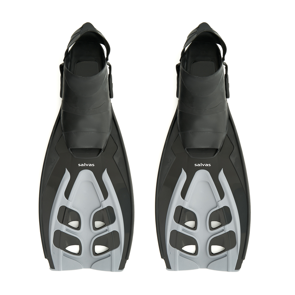 Ласты для плавания SALVAS Tonic Dive, Размер l-xl, Цвет Черный