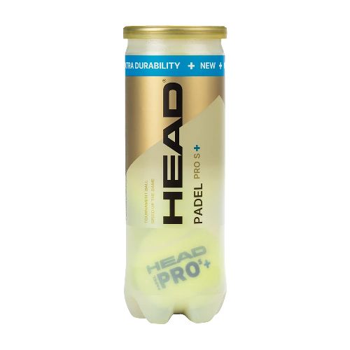 Мяч для падела HEAD Padel Pro S+, упаковка 3 мяча