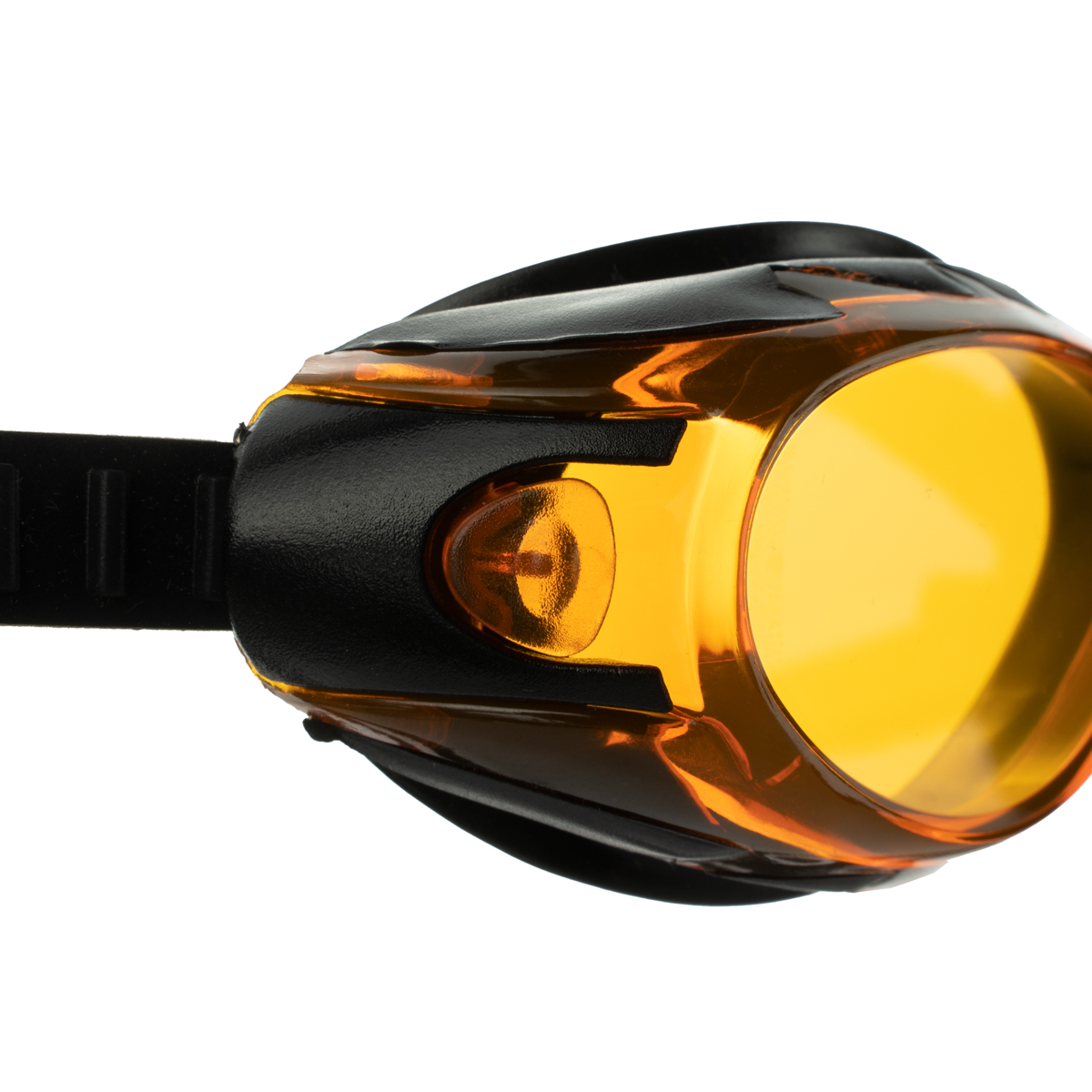 Очки для плавания TORRES Junior детские, Цвет очков/линз Черный/Оранжевый