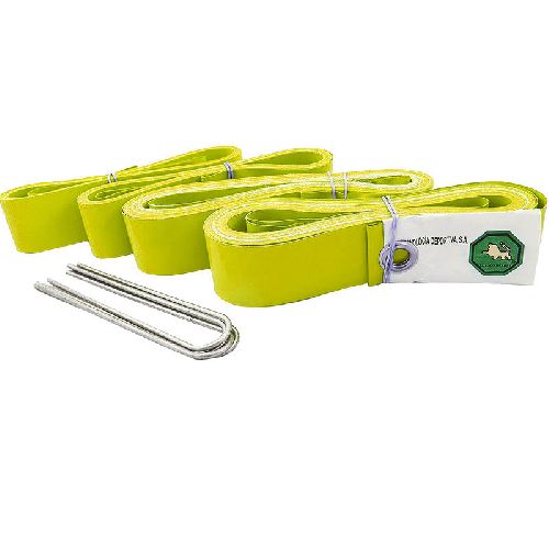 Комплект для разметки площадки для пляжного волейбола  EL LEON DE ORO, Цвет Желтый