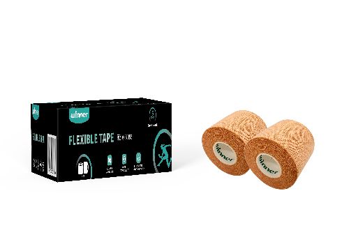 Тейп спортивный Winner Flexible Tape, 5 см*7 м, 603055 Бежевый, 6 шт/уп