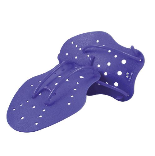 Лопатки для плавания Salvas, Размер l, Цвет Синий