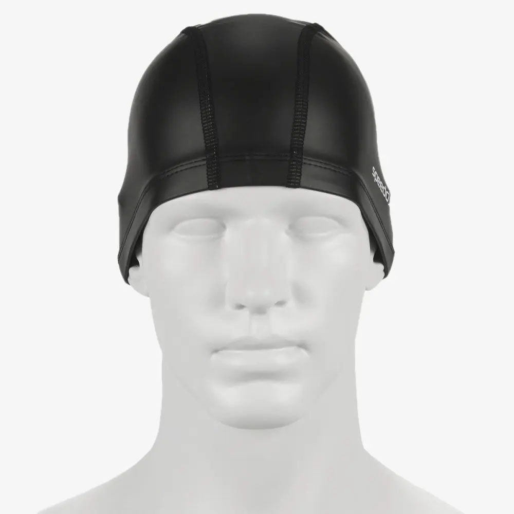 Шапочка для плавания взрослая SPEEDO Pace Cap, Цвет Черный 2