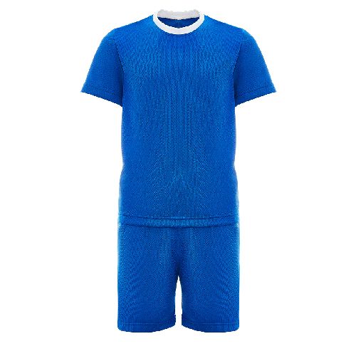 Форма футбольная игровая TORRES Sport Junior, Размер 128 см, Цвет Васильковый/Белый