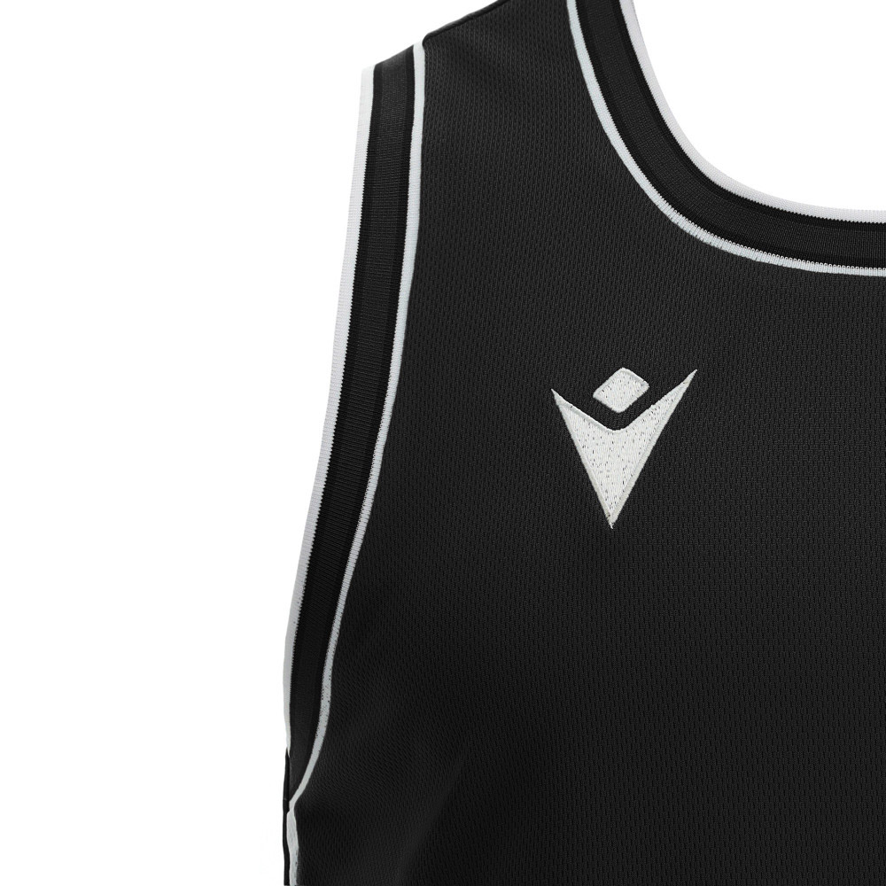 Майка баскетбольная MACRON Plutonium, унисекс, Размер 3xl, Цвет Черный