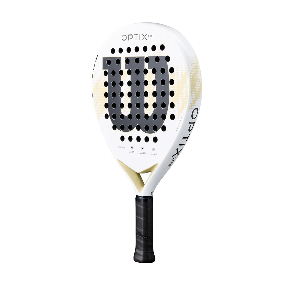 Ракетка для падела WILSON Optix
V2 Lite WH, Цвет Белый/Черный/Бежевый