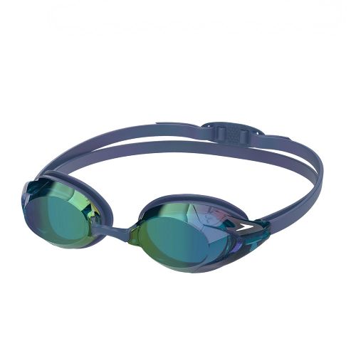 Очки для плавания SPEEDO Vanquisher 3.0 Mirrored, Цвет очков/линз Темно-синий/Зеркальный